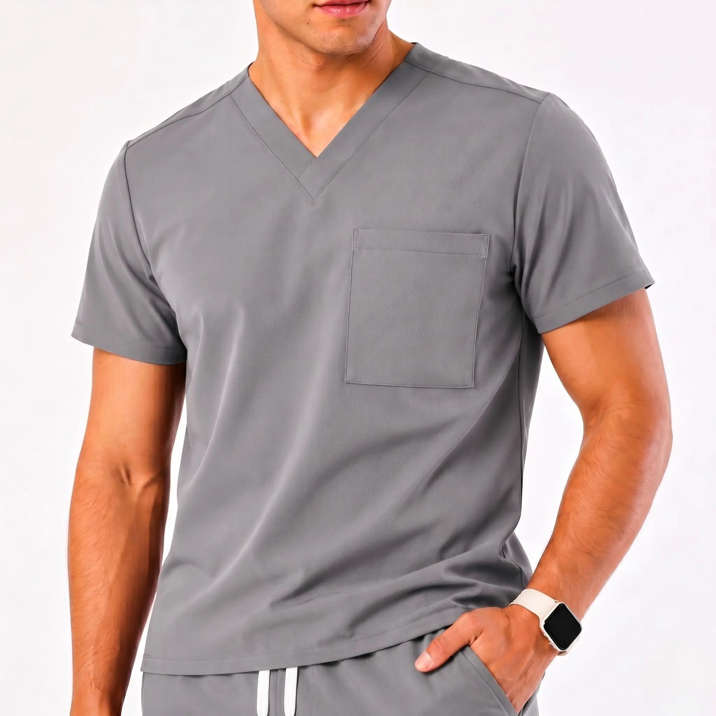 Scrub Jogger para Caballero Tela Microfibra