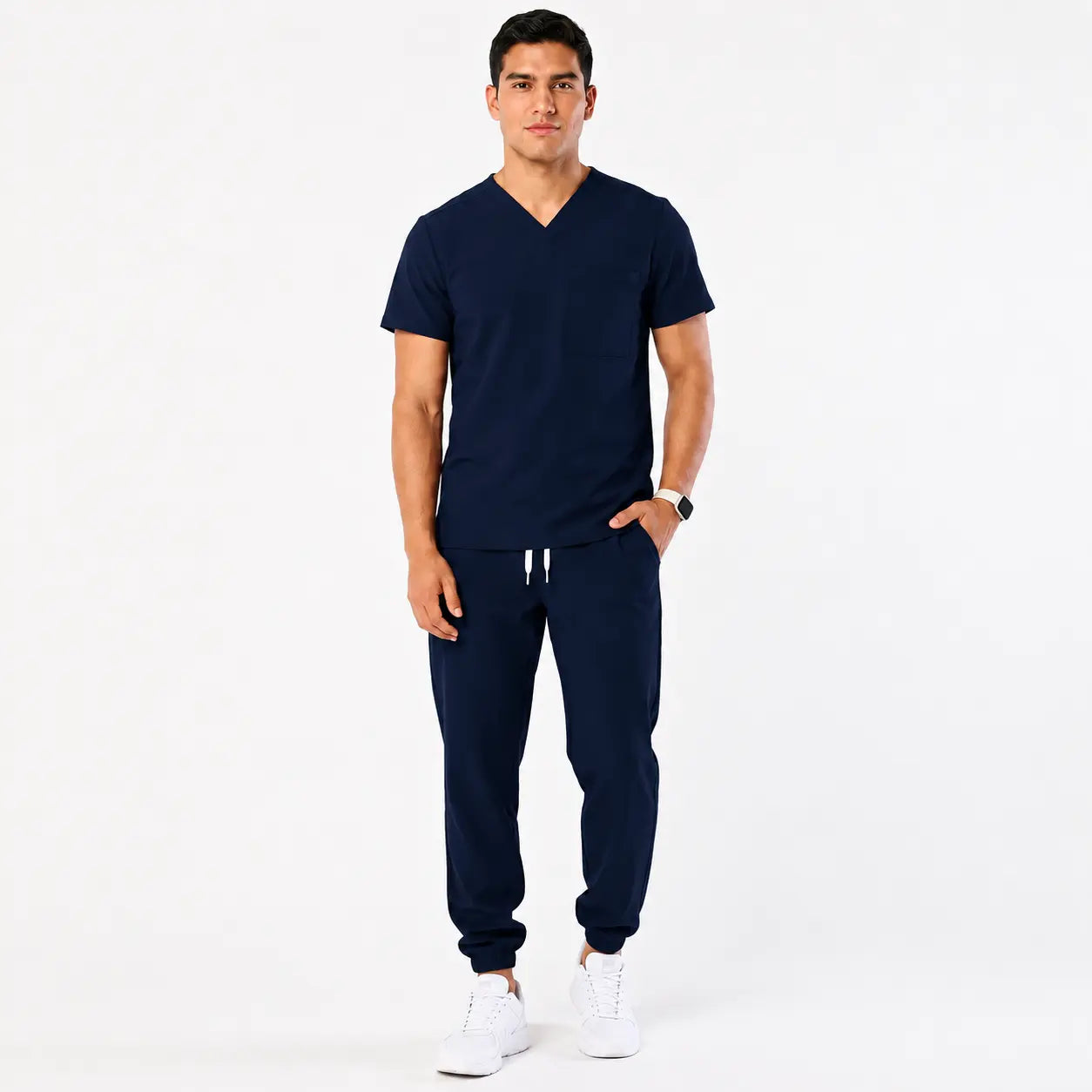 Scrub Jogger para Caballero Tela Microfibra