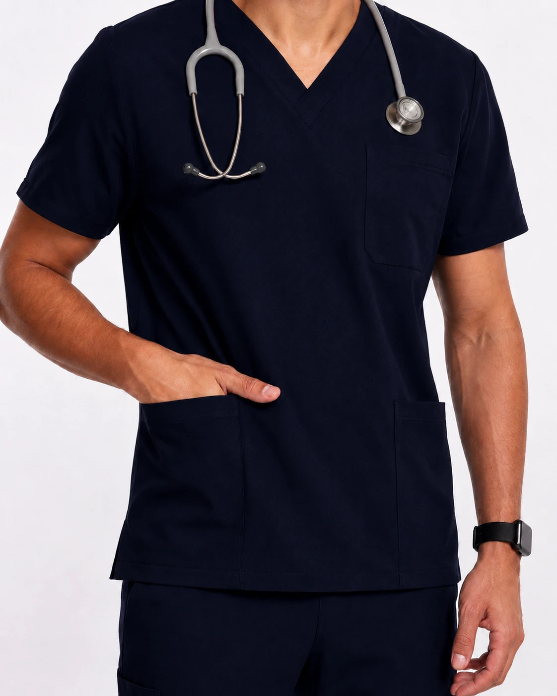 Scrub corte Recto para Caballero Antifluido
