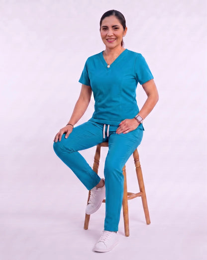 Scrub para Dama Pantalón Corte Recto