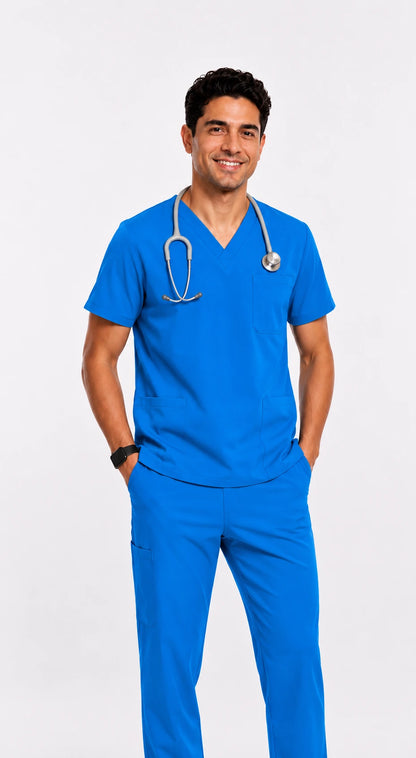 Scrub corte Recto para Caballero Antifluido