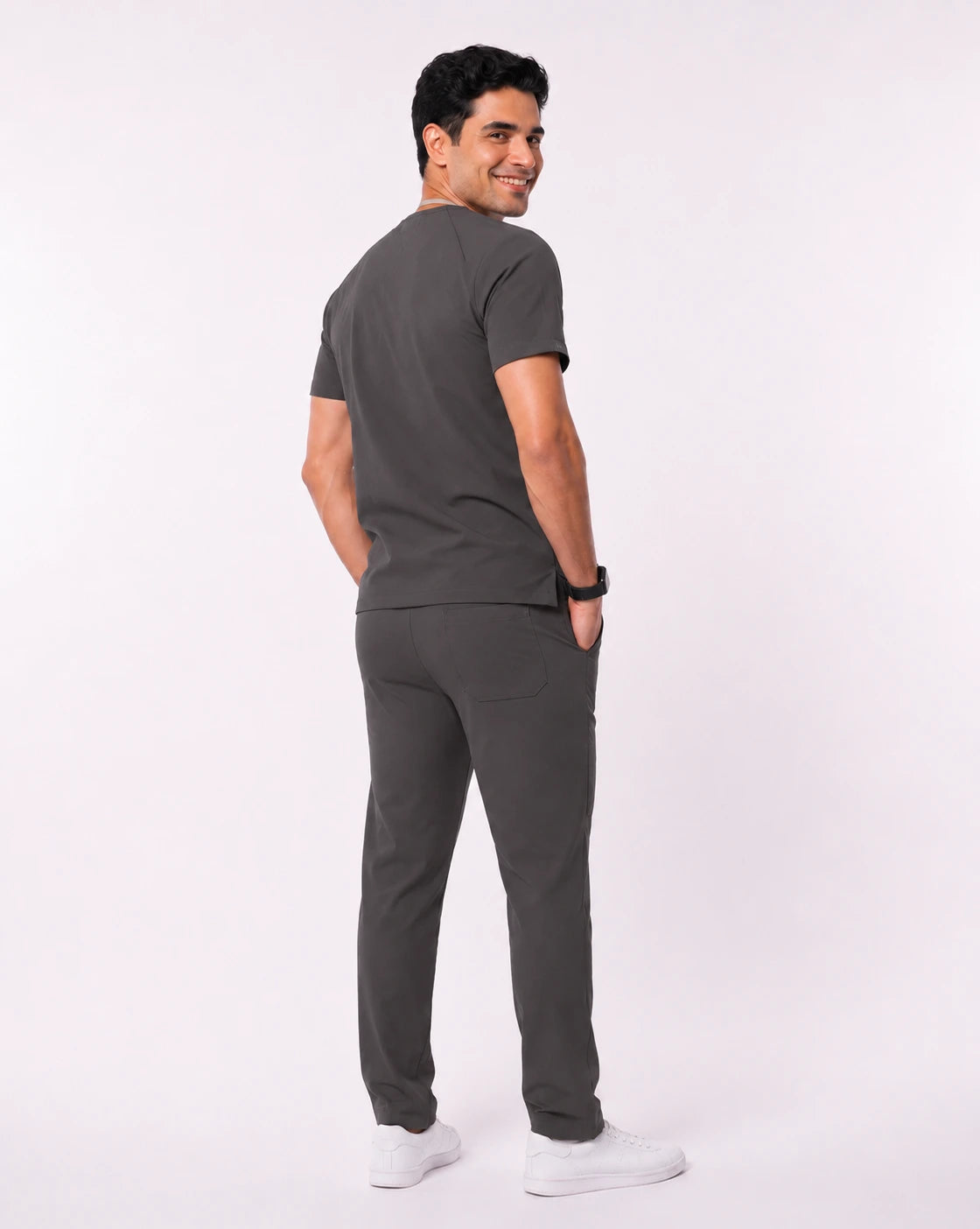 Scrub corte Recto para Caballero Antifluido