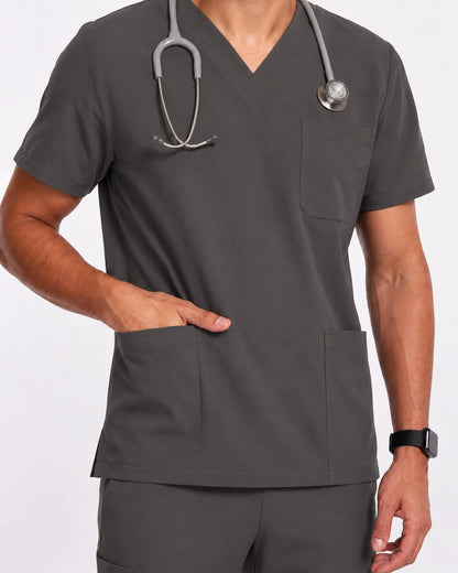 Scrub corte Recto para Caballero Antifluido