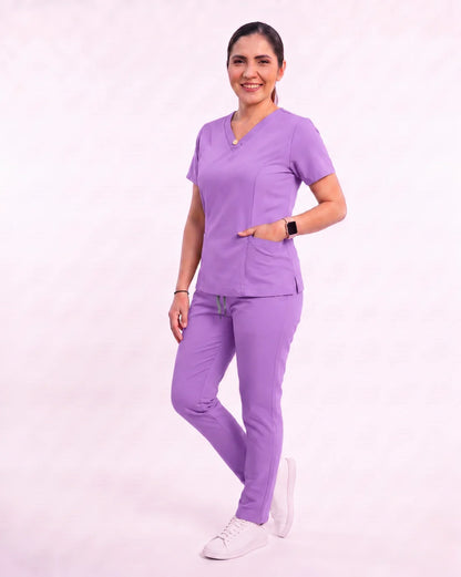 Scrub para Dama Pantalón Corte Recto