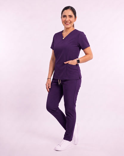 Scrub para Dama Pantalón Corte Recto