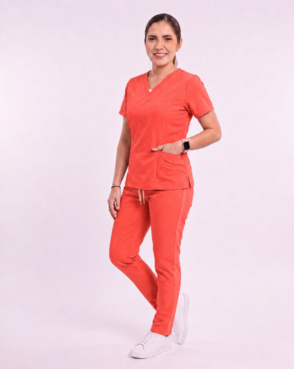 Scrub para Dama Pantalón Corte Recto