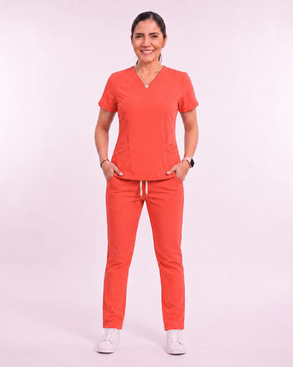 Scrub para Dama Pantalón Corte Recto
