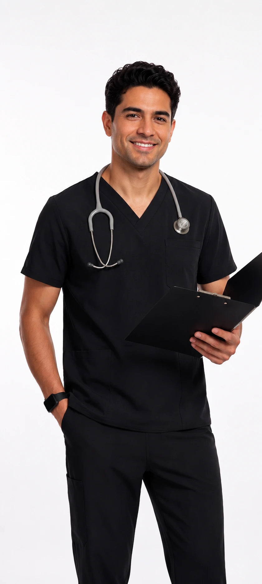 Scrub corte Recto para Caballero Antifluido
