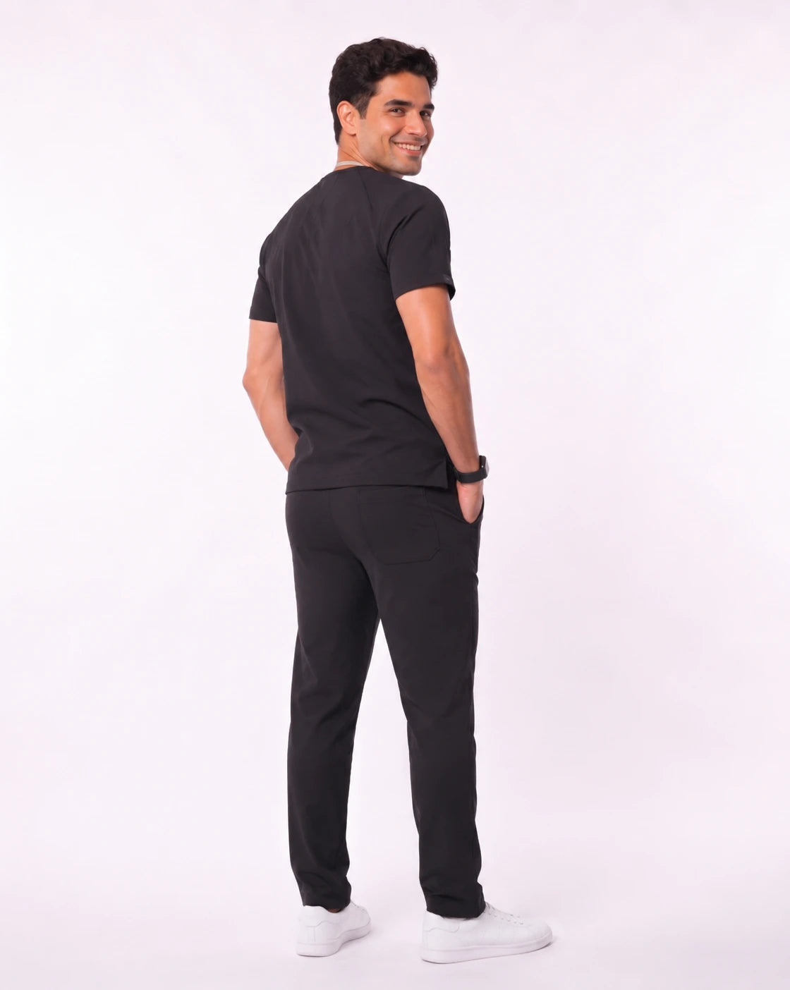Scrub corte Recto para Caballero Antifluido