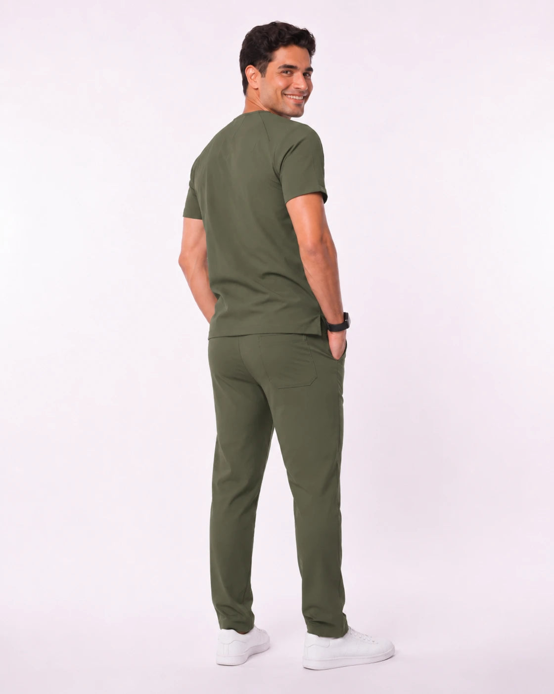 Scrub corte Recto para Caballero Antifluido