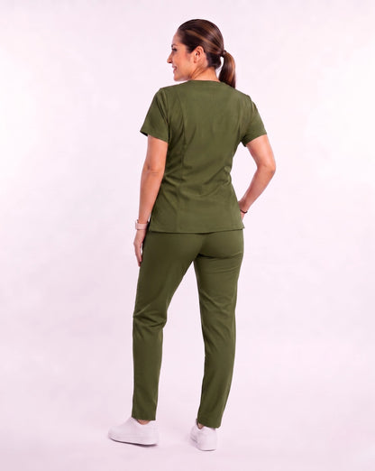 Scrub para Dama Pantalón Corte Recto