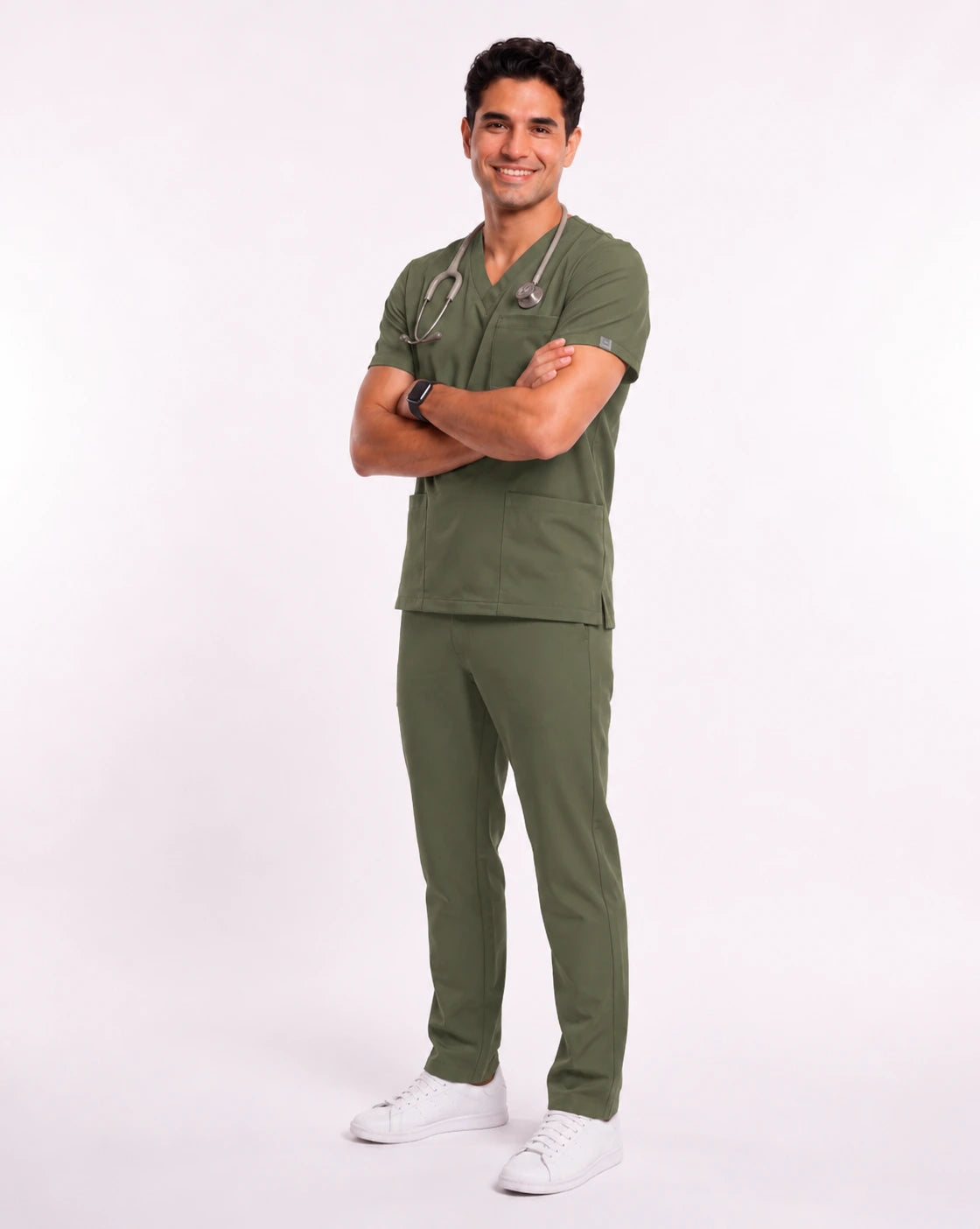 Scrub corte Recto para Caballero Antifluido