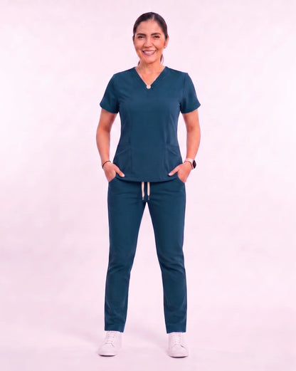 Scrub para Dama Pantalón Corte Recto