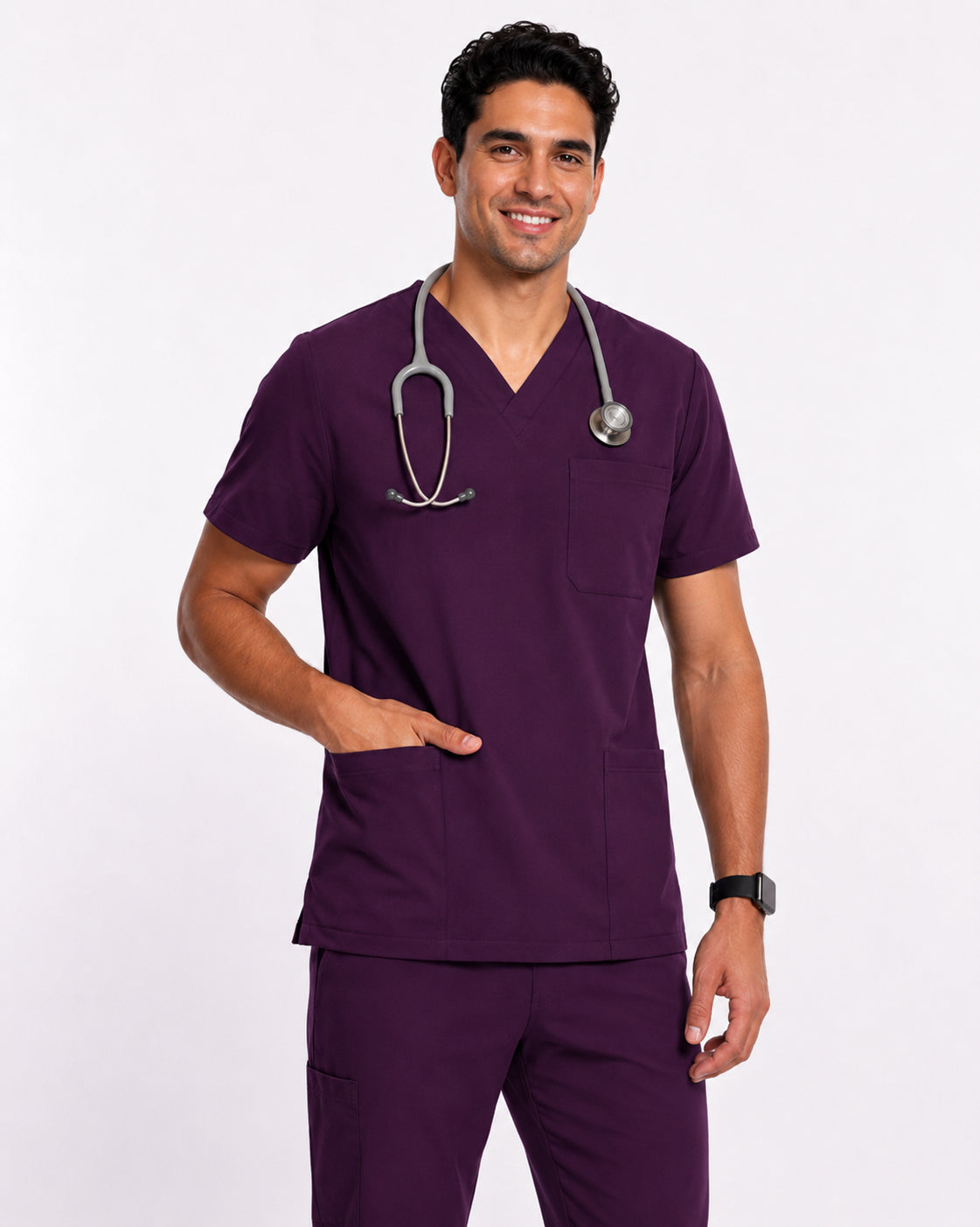 Scrub corte Recto para Caballero Antifluido