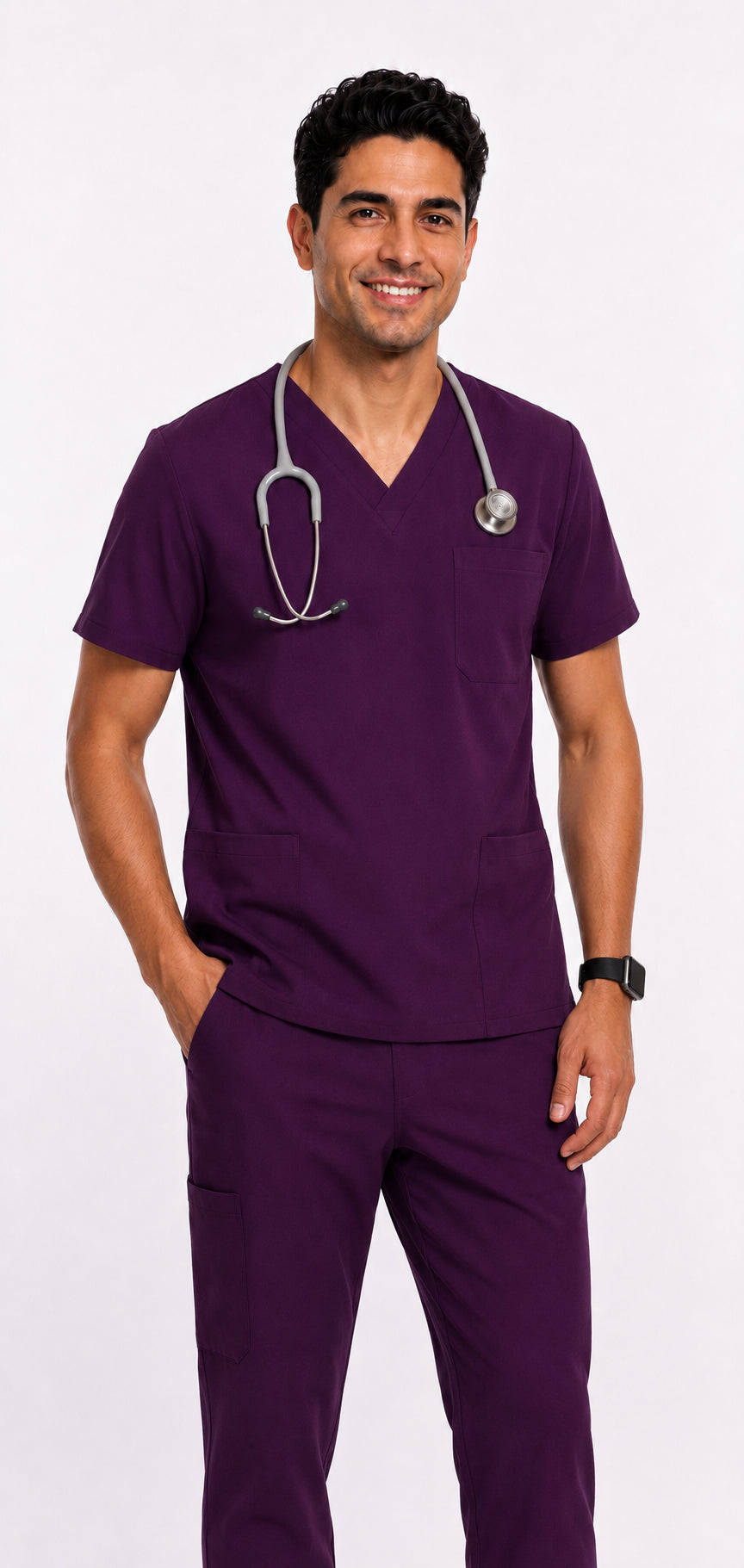 Scrub corte Recto para Caballero Antifluido