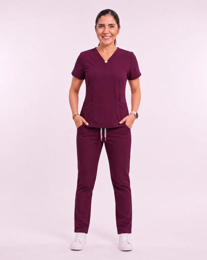 Scrub para Dama Pantalón Corte Recto
