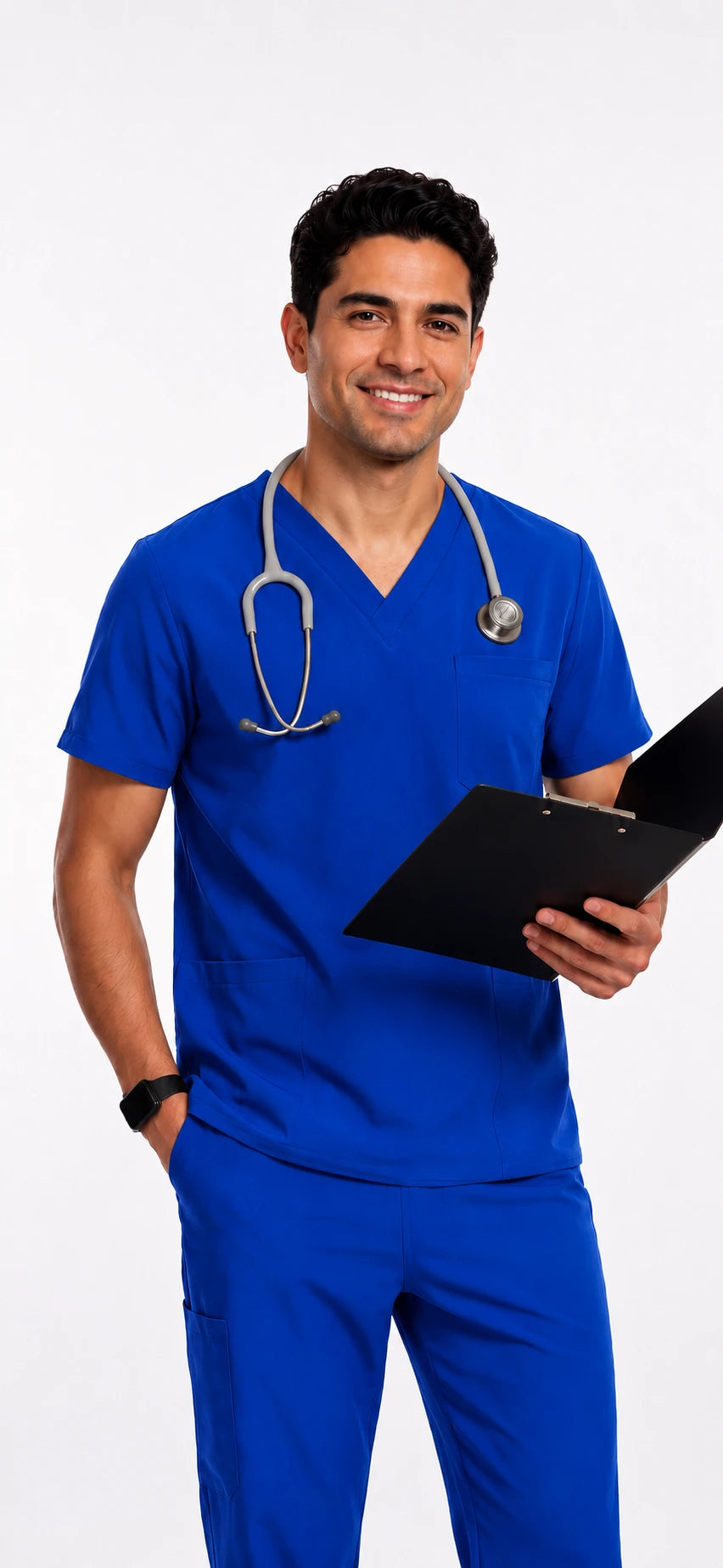 Scrub corte Recto para Caballero Antifluido