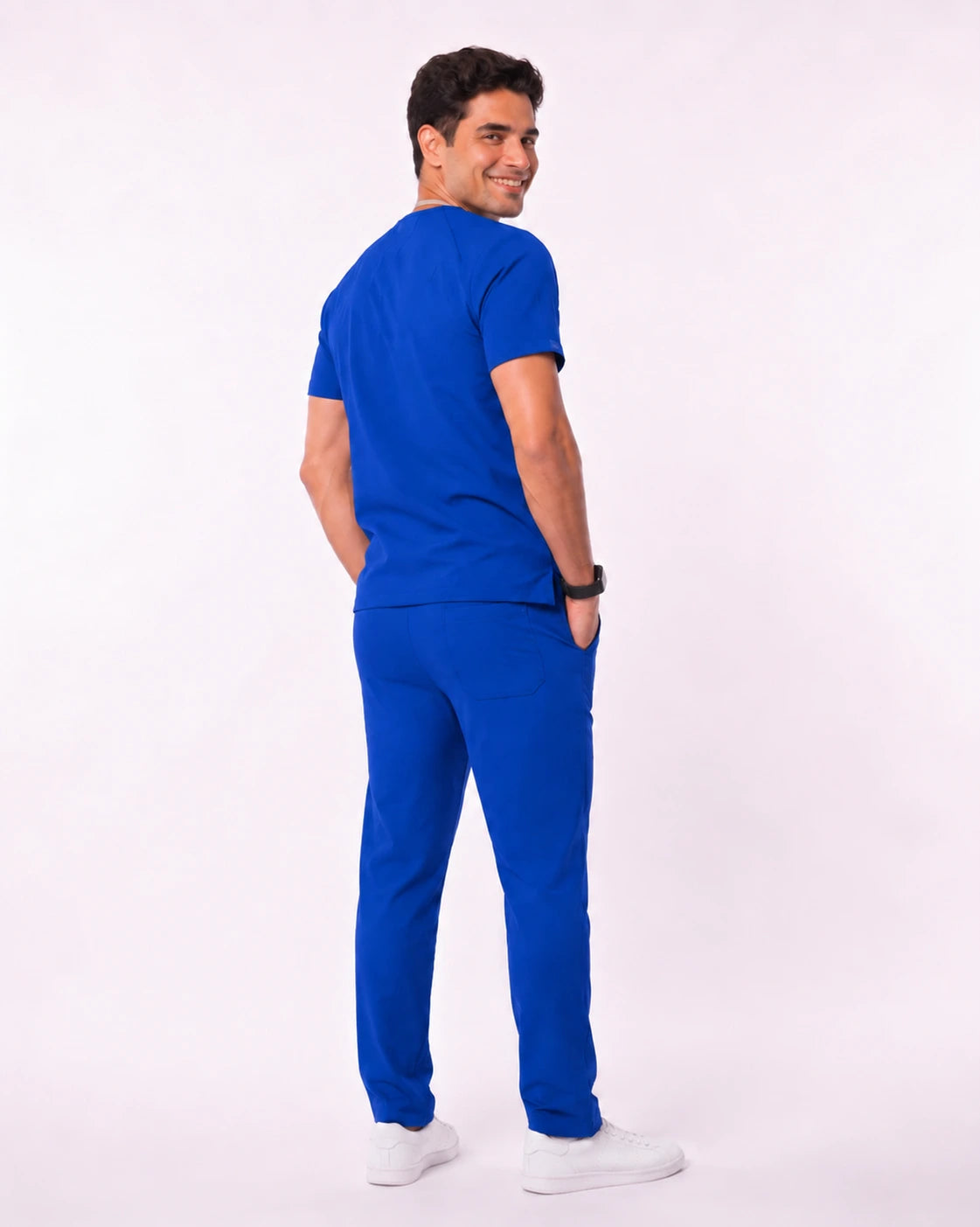 Scrub corte Recto para Caballero Antifluido