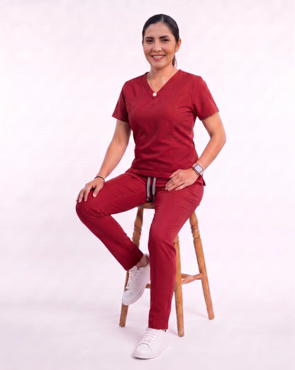 Scrub para Dama Pantalón Corte Recto
