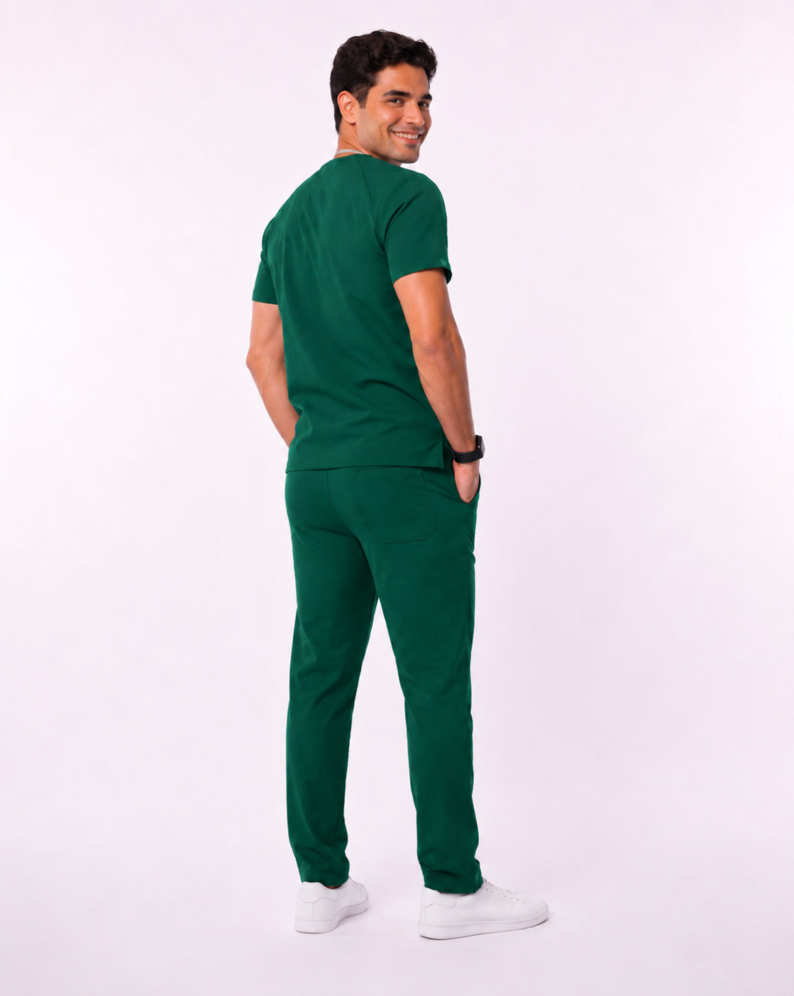 Scrub corte Recto para Caballero Antifluido