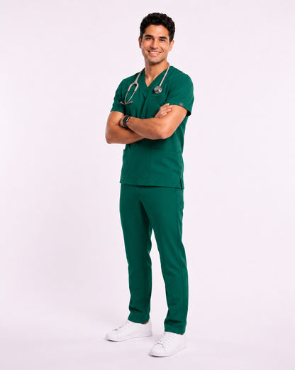 Scrub corte Recto para Caballero Antifluido